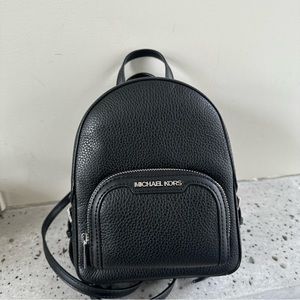 NWT Michael Kors Jaycee XS Mini Convertible Zip Pocket Backpack Crossbody
